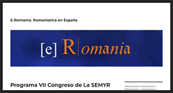 Desktop Screenshot of e-romania.org